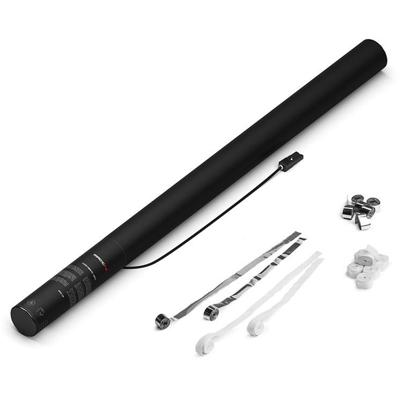 Magic FX ES04WSM Electric Streamer Cannon 80 cm White & Silver Metallic