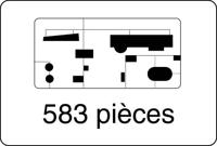 Heller 81092 TASK FORCE RAVITAILLEMENT A LA MER Bouwpakket Schaal 1:400" - thumbnail