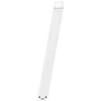 Eettafelpoten 2 st U-vormig 50x(72-73) cm staal wit - thumbnail