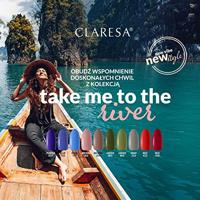 Claresa uv/led gellak 5ml red 418 take me to the river - thumbnail