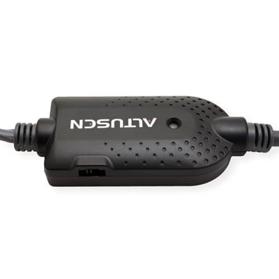 ATEN KVM Adapter [1x USB 1.1 stekker A, VGA-stekker - 1x RJ45-bus] 4.50 m Zwart