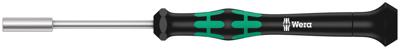 Wera 2069 Dopschroevendraaier Elektronica en fijnmechanica Sleutelbreedte (metrisch): 2.8 mm Sleutelbreedte (inch): 7/64 inch Koplengte: 60 mm