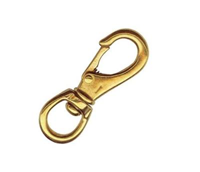 Mosquetones bronce fijo y giratorio GS71301B - MOSQUETON BRONCE GIRAT. 94MM (10