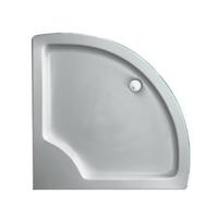 Plieger Luxury douchebak 90x90x18cm acryl kwartrond wit 11002030905101 - thumbnail