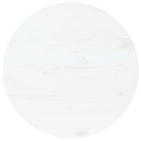 Tafelblad 70x2,5 cm massief grenenhout wit - thumbnail