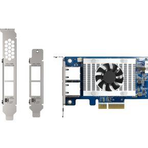 QXG-10G2T-X710 - Netwerkadapter - PCIe 3.0 x4 laag profiel - 10Gb Ethernet x 2 - voor QNAP QSW-1208-8C, QSW-M2108-2C QXG-10G2T-X710 - Netwerkadapter - PCIe 3.0 x4 laag profiel - 10Gb Ethernet x 2 - voor QNAP QSW-1208-8C, QSW-M2108-2C