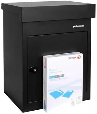 Pakketbrievenbus Logixbox Multibox-S zwart