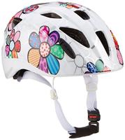 Olympic Sportswear Alpina sports kinderhelm ximo flash white flower 49-54 glans - thumbnail