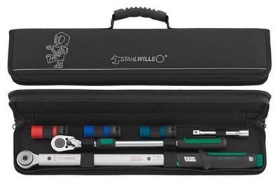 Stahlwille momentsleutelset 40-200nm 1/2" incl telescoopratel