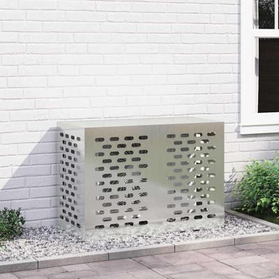 VidaXL Airconditioner hoes zilver 100 x 50 x 70 cm VidaXL Airconditioner hoes zilver 100 x 50 x 70 cm