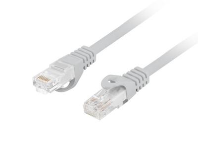 Stevige UTP-netwerkkabel categorie 6 Lanberg PCU6-10CU-0500-S 5 m Grijs