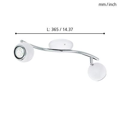 Eglo Led plafondspotBimeda led 2-lichts wit - 31002