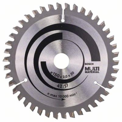 Bosch Professional Cirkelzaagblad PRO Multi Material | Ø 150 x 2,0 x 20mm 42T - 2608640501
