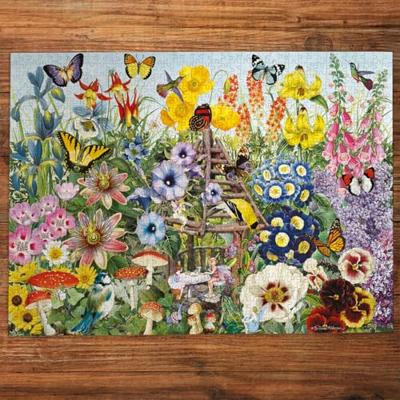 Puzzel gibsons fairy garden 1000st