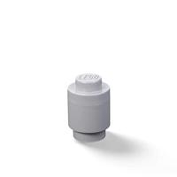 Room Copenhagen LEGO Storage Brick 1 rond Grijs opbergdoos - thumbnail