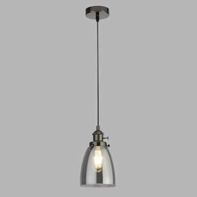 Searchlight HanglampPendax Ø 14cm met smoke glas - 1921-1BC