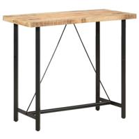 Bartafel 120x58x107 cm ruw mangohout - thumbnail