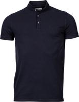 Thomas Maine Heren Poloshirt Navy Pique Slim Fit - thumbnail