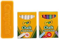 Crayola schoolkrijt met wisser - thumbnail