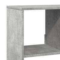 Kamerscherm 100x33x187,5 cm bewerkt hout betongrijs - thumbnail