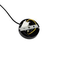 QAZQA Art Deco hanglamp zwart met smoke glas - Laura - thumbnail