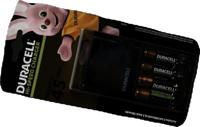 Duracell 45 minuten batterijlader met 2 AA en 2 AAA - thumbnail