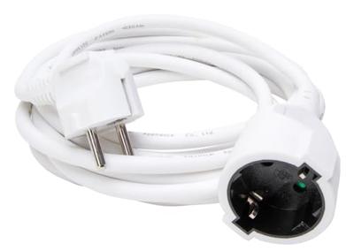 Kopp 143201018 veiligheidscontactverlenging 3 m, wit