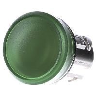 Siemens 3SU1051-6AA40-0AA0 - Indicatielamp, 22 mm, rond, metaal, hoogglans, groen