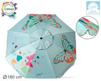 Parasol Blauw 180 cm - thumbnail