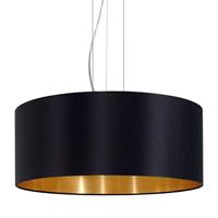 Eglo Landelijke hanglampMaserlo 53cm zwart met goud - 31605 - thumbnail