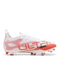 PUMA Ultra 5 Pro Gras / Kunstgras Voetbalschoenen (MG) Kids Wit Zwart Rood - thumbnail