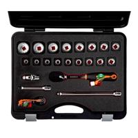 Bahco Doppenset 1/2" | met 4-punts veiligheidsoplossing | metrisch | 22-delig - TAH16BM/22 - thumbnail