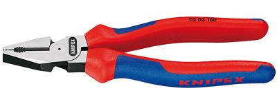 Knipex Kracht-Kombitang zwart geatramenteerd met meer-componentengrepen 180 mm - 0202180