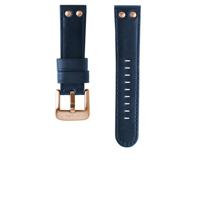 Horlogeband TW Steel CEB121 Leder Blauw 22mm - thumbnail