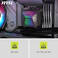 MSI MAG Coreliquid A15 240 Moederbord, Processor Alles-in-één vloeistofkoeler 12 cm Zwart 1 stuk(s) - thumbnail