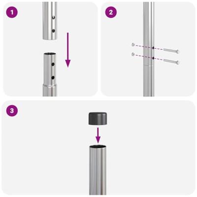 Hekpalen 12 pcs Zilver 140 cm Gegalvaniseerd staal Hekpalen 12 pcs Zilver 140 cm Gegalvaniseerd staal