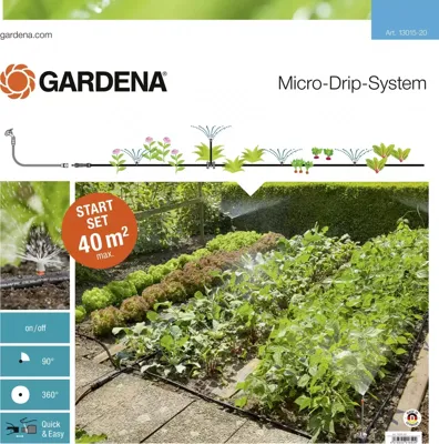 Gardena Start set bloembed