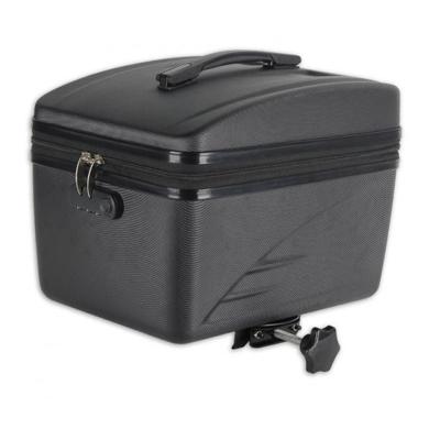 THERMOBOX/ TOP KOFFER MET SNELMONTAGE-RITS-SLOTAFSLUITING 25 LITER 39X28X29CM ZWART