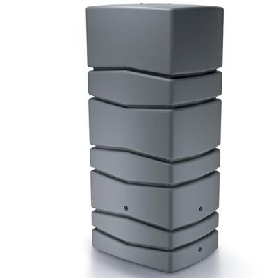 Regenton Aqua Tower 650 liter grijs