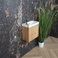 Fonteinmeubel Boss & Wessing Paris 40 cm Rustiek Eiken Boss & Wessing - thumbnail
