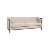 Sofa Home ESPRIT Beige Stads 207 X 84 X 76 CM - thumbnail