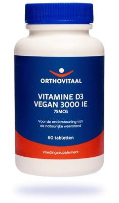 Vitamine D3 3000IE vegan 60 Tabletten
