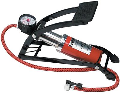 Voetpomp met manometer Mannesmann 001-T-PROFI