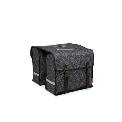 Newlooxs New looxs cameo fietstas dubbel tara zwart