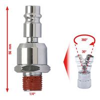 KS Tools 515.3395 NEW-53057 Perslucht-kogelgewricht 1 stuk(s) - thumbnail