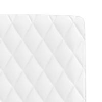 Eetkamerstoelen 6 st kunstleer wit - thumbnail