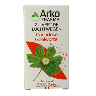 Canadese geelwortel 45 Capsules