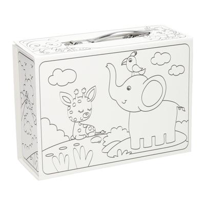 Wins Holland Kleur je eigen koffertje met dieren