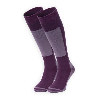 Skisok Premium Merinowol 2-pack | Paars | 39/42 Skisok Premium Merinowol 2-pack | Paars | 39/42