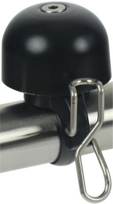 WIDEK fietsbel "paperclip mini" bell "paperclip mini" plastic/alu,black
